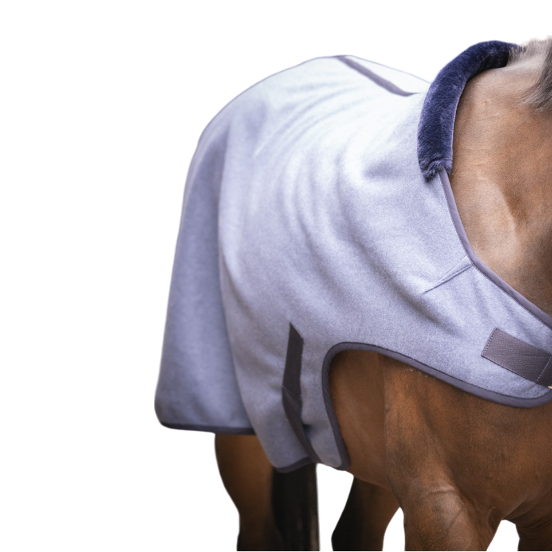 Paddock Sports - Couverture de marcheur Walker Wooltouch blanc chiné 0g | - Ohlala