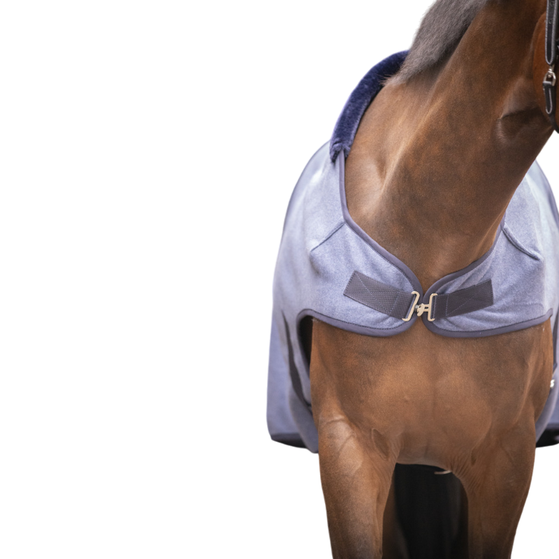 Paddock Sports - Couverture de marcheur Walker Wooltouch blanc chiné 0g | - Ohlala