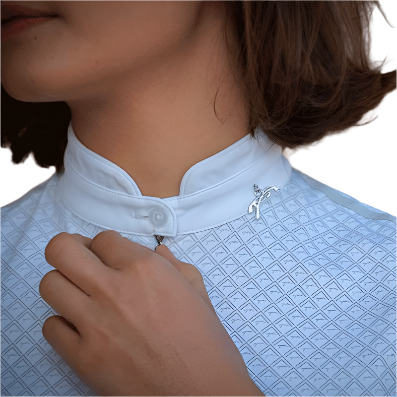 Pénélope - Polo sans manches femme Séville blanc | - Ohlala