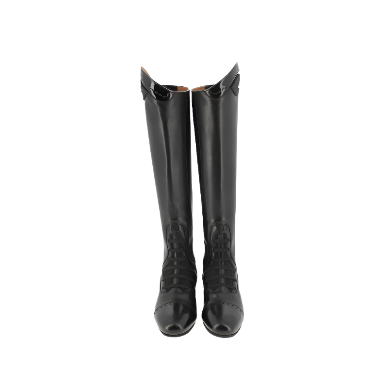 Pénélope - Bottes d'équitation Eclipse noir tige courte mollet standard | - Ohlala