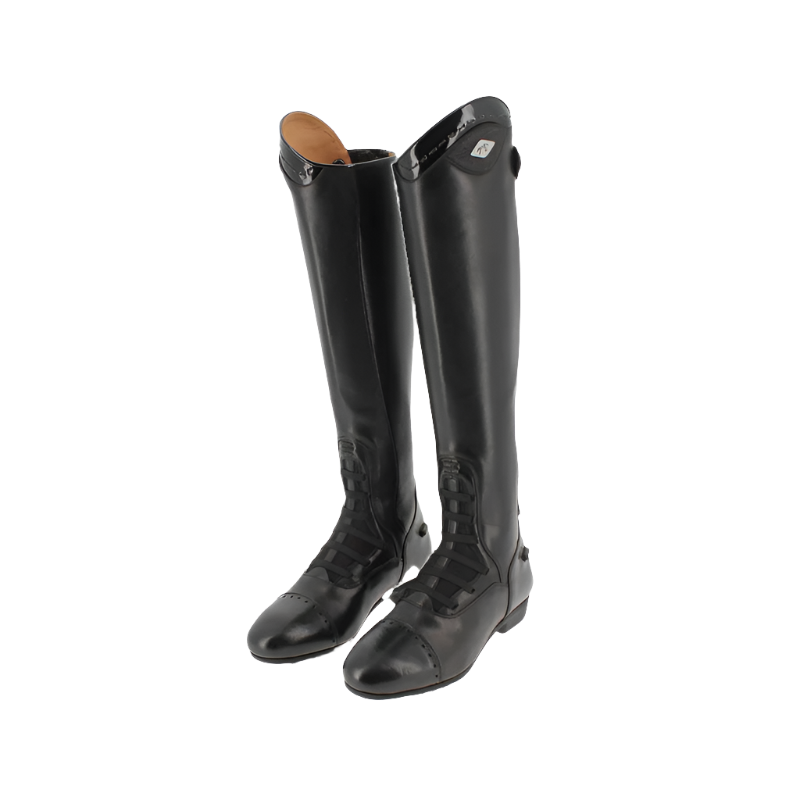 Pénélope - Bottes d'équitation Eclipse noir tige standard mollet standard | - Ohlala