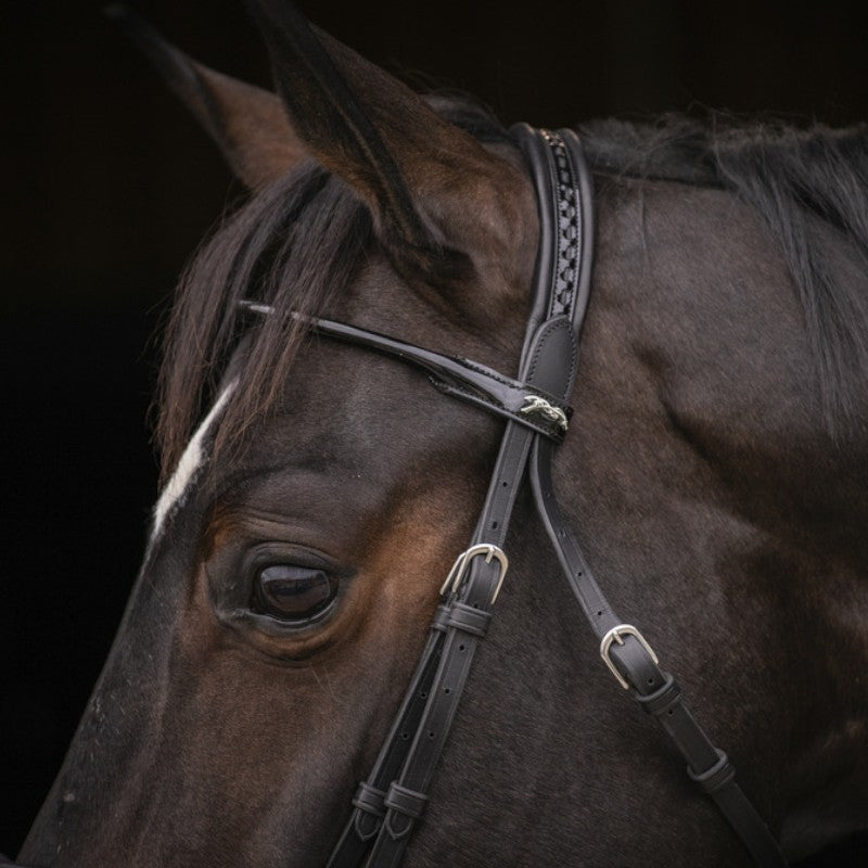 Pénélope - Symphony Bridle Black Rhinestones