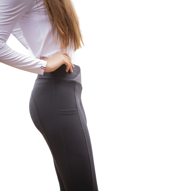 Pénélope - Legging d'équitation Anaé marine | - Ohlala