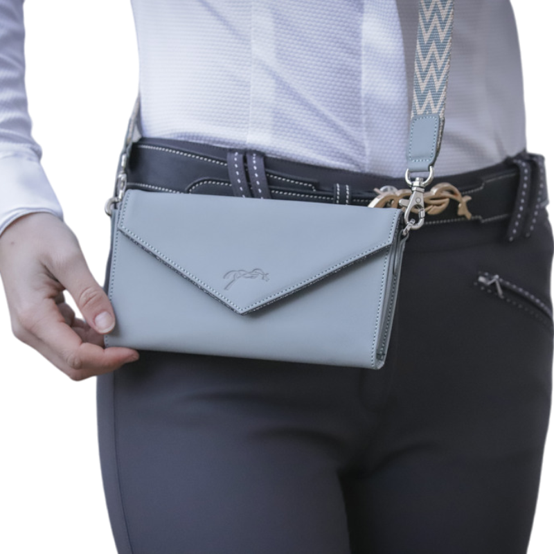 Pénélope Store - Pochette pour téléphone bleu gris | - Ohlala