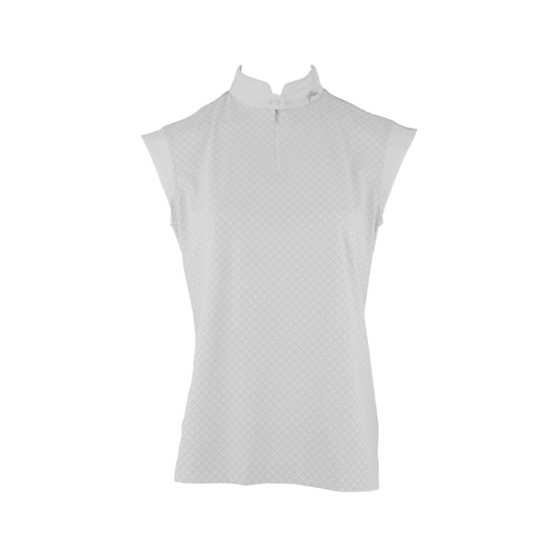 Pénélope Store - Polo sans manches femme Séville blanc | - Ohlala