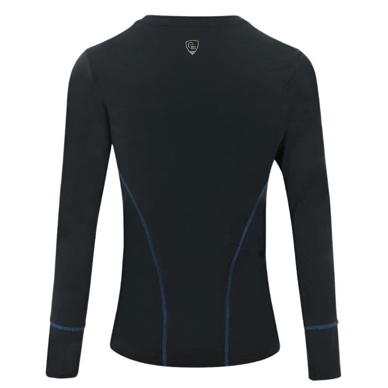 Pro Series - T-shirt manches longues femme Rassembler noir | - Ohlala