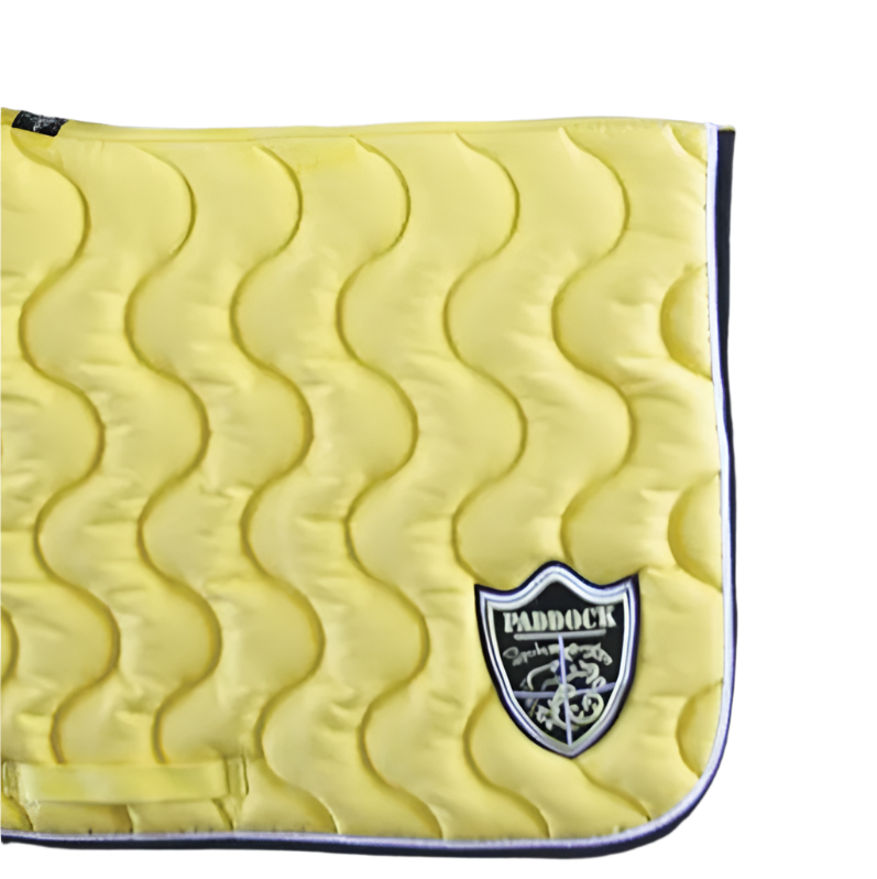 Paddock Sports - Tapis de selle Origine jaune | - Ohlala