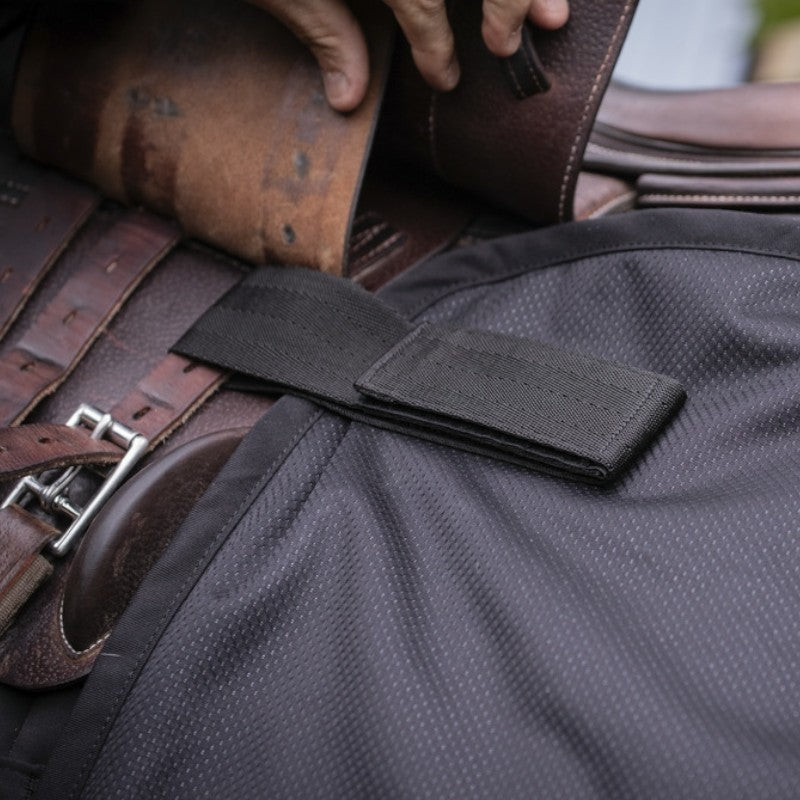 Paddock Sports - Couvre-reins Quarter Classic Rain noir | - Ohlala