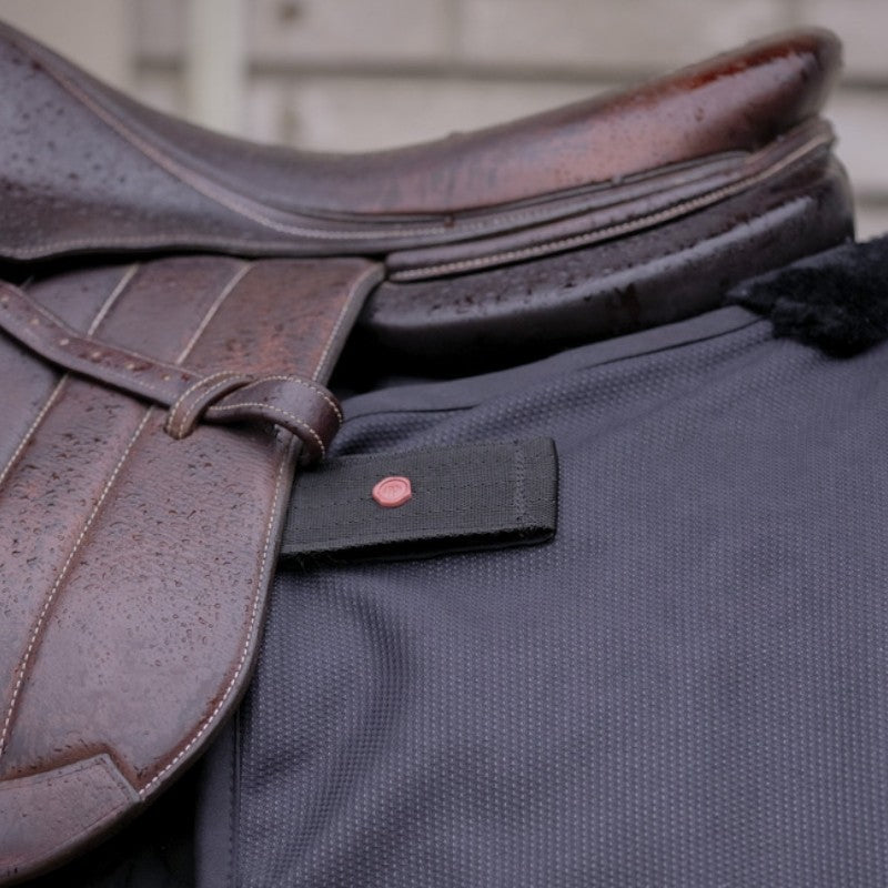 Paddock Sports - Couvre-reins Quarter Classic Rain noir | - Ohlala