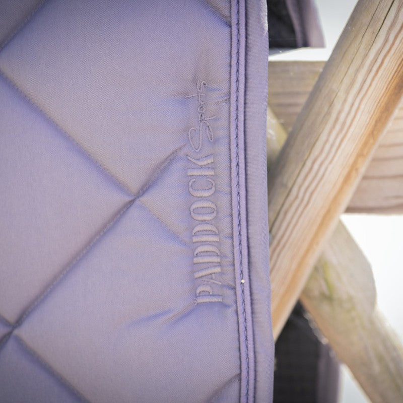 Paddock Sports - Tapis de selle prems gris | - Ohlala