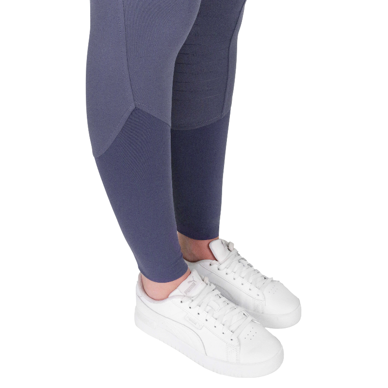 Equithème - Pantalon d'équitation femme Elsa Je t'aime lilas | - Ohlala