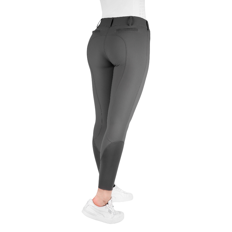 Equithème - Pantalon d'équitation femme Sally anthracite | - Ohlala