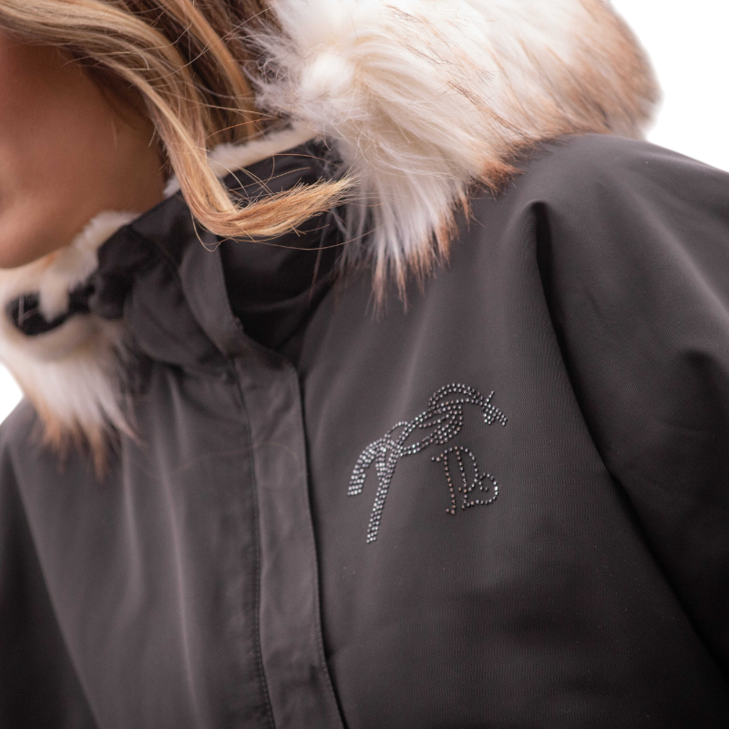 Pénélope - Blouson femme Aiko noir
