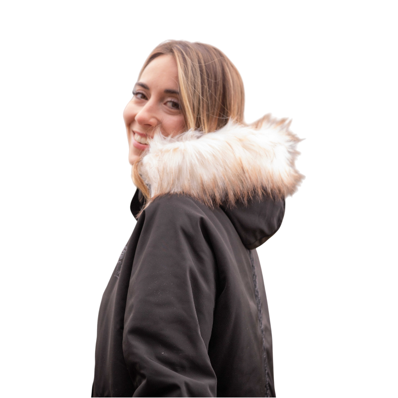 Pénélope - Blouson femme Aiko noir