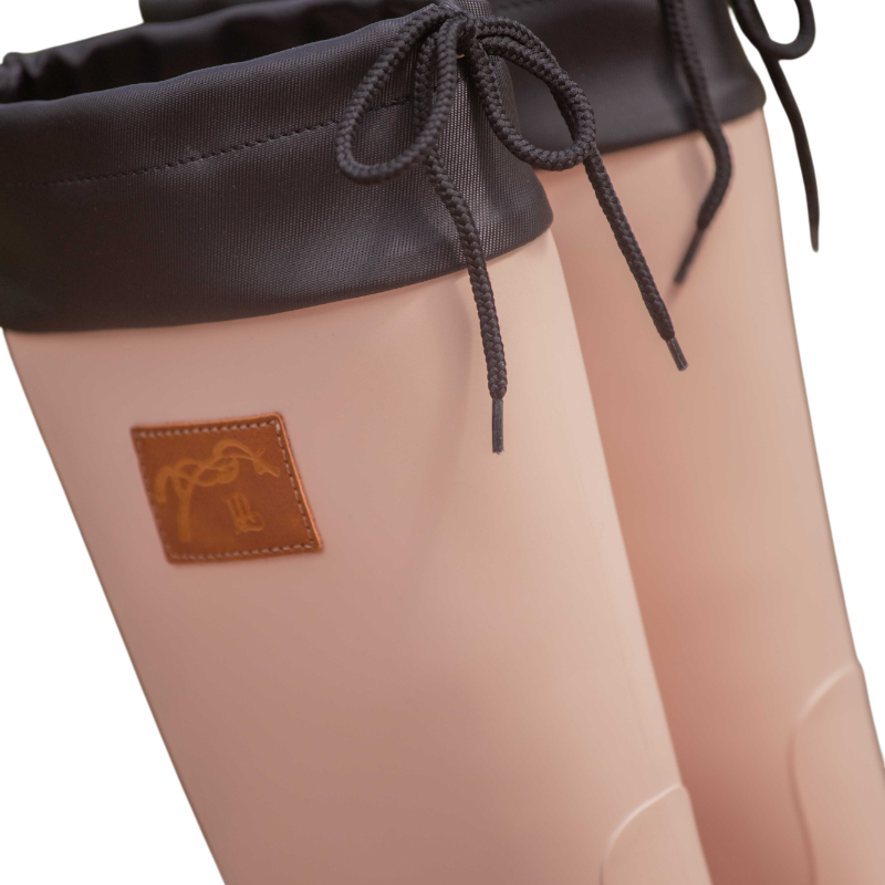 Pénélope - Bottes de pluie femme Jessica rose poudré
