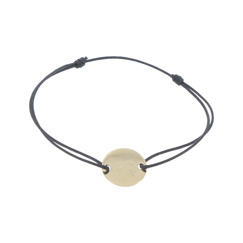 Pénélope - Bracelet Zoé noir | - Ohlala