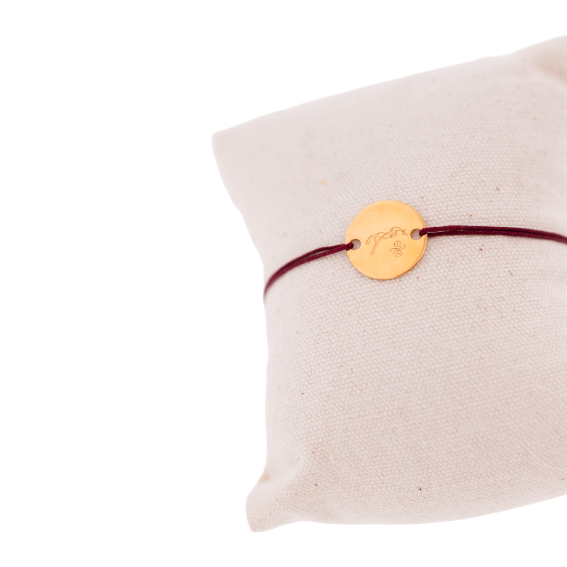 Pénélope - Bracelet Zoé prune | - Ohlala
