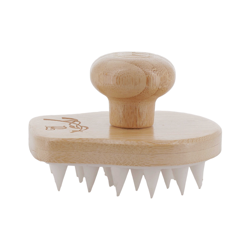 Pénélope - Brosse massante bois/ blanc
