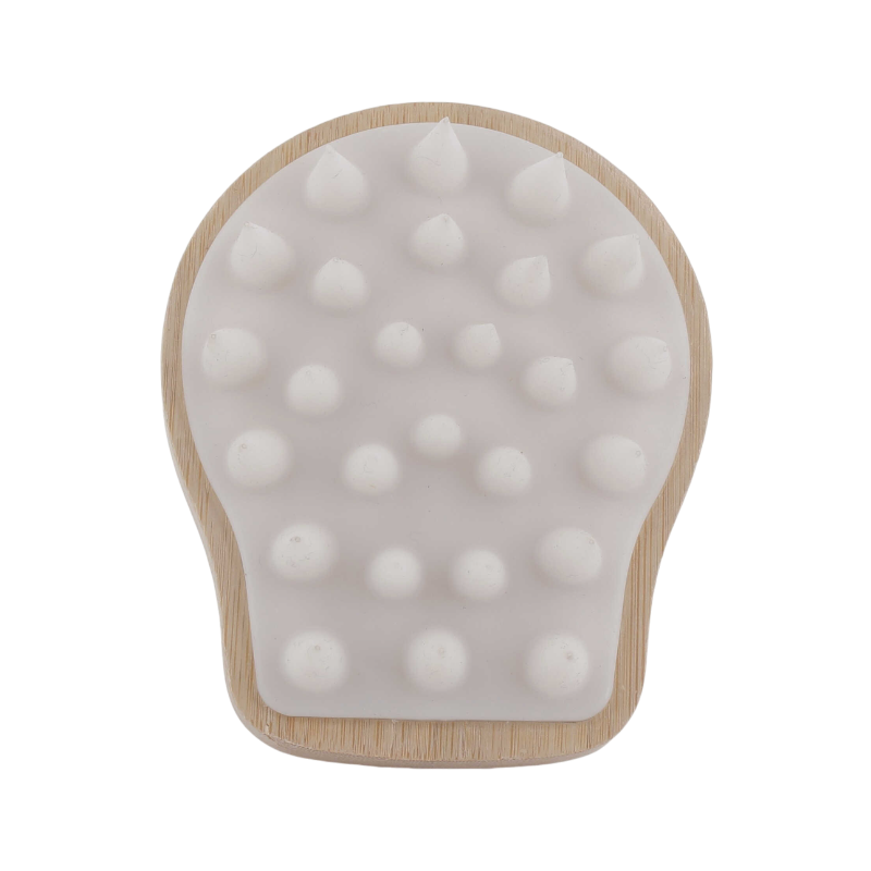 Pénélope - Brosse massante bois/ blanc