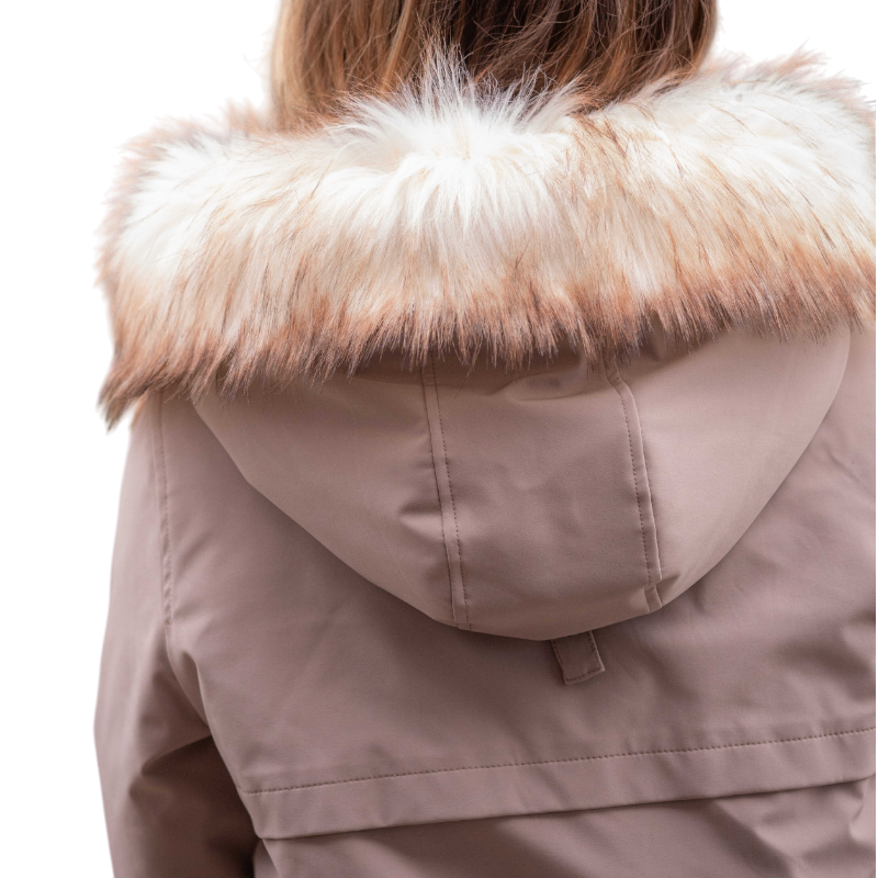 Pénélope - Parka femme Steppy taupe
