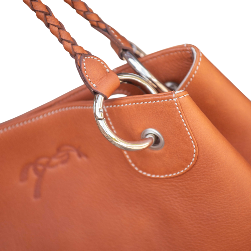 Pénélope - Sac à main Zabel cognac | - Ohlala
