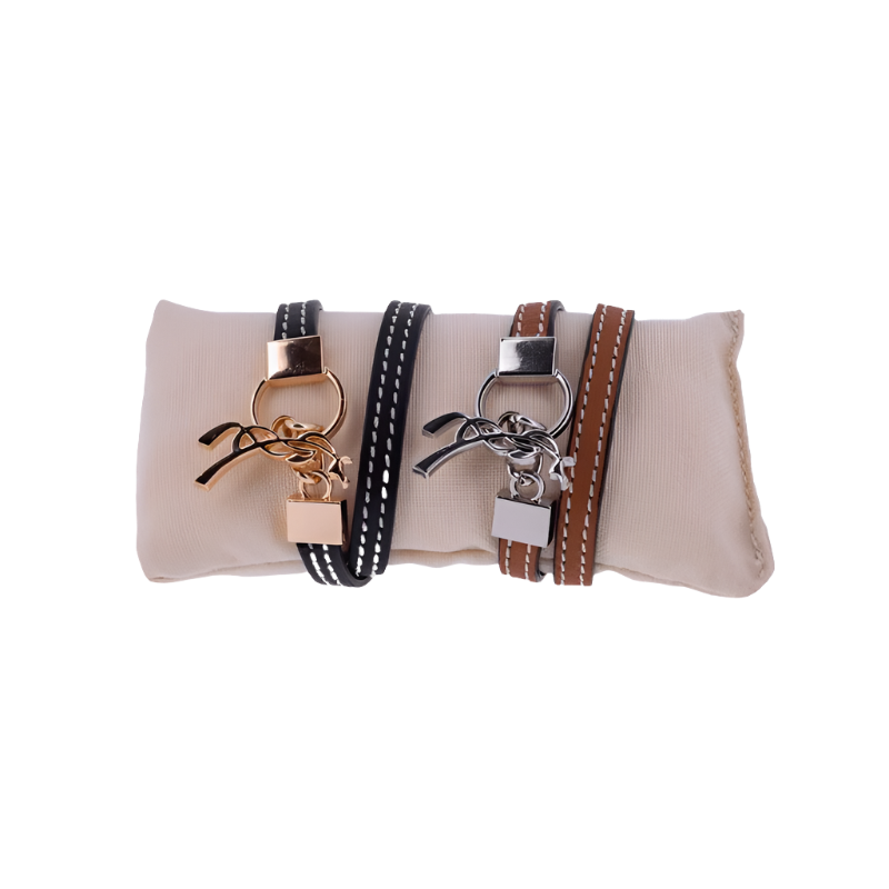 Pénélope - Bracelet Signature noir | - Ohlala