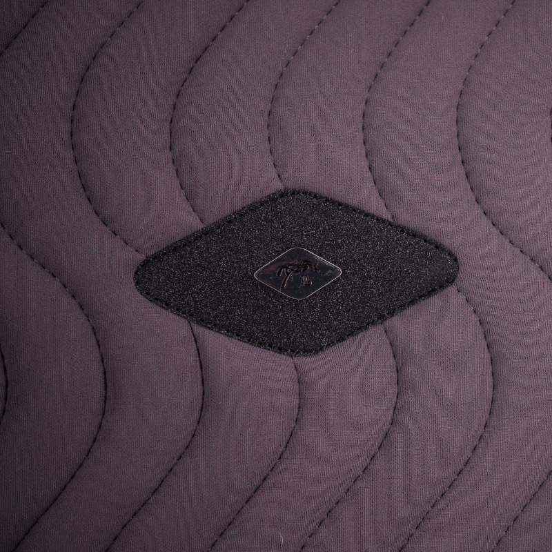 Pénélope - Tapis de selle Swell gris foncé