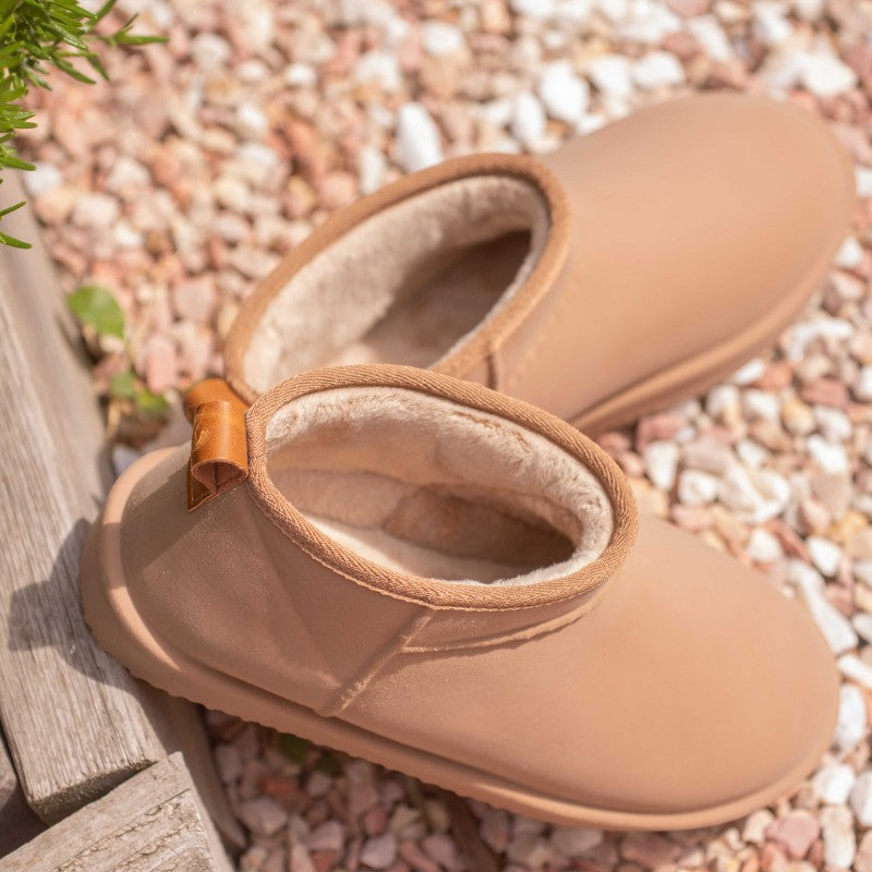 Pénélope - Mini-boots fourrées camel