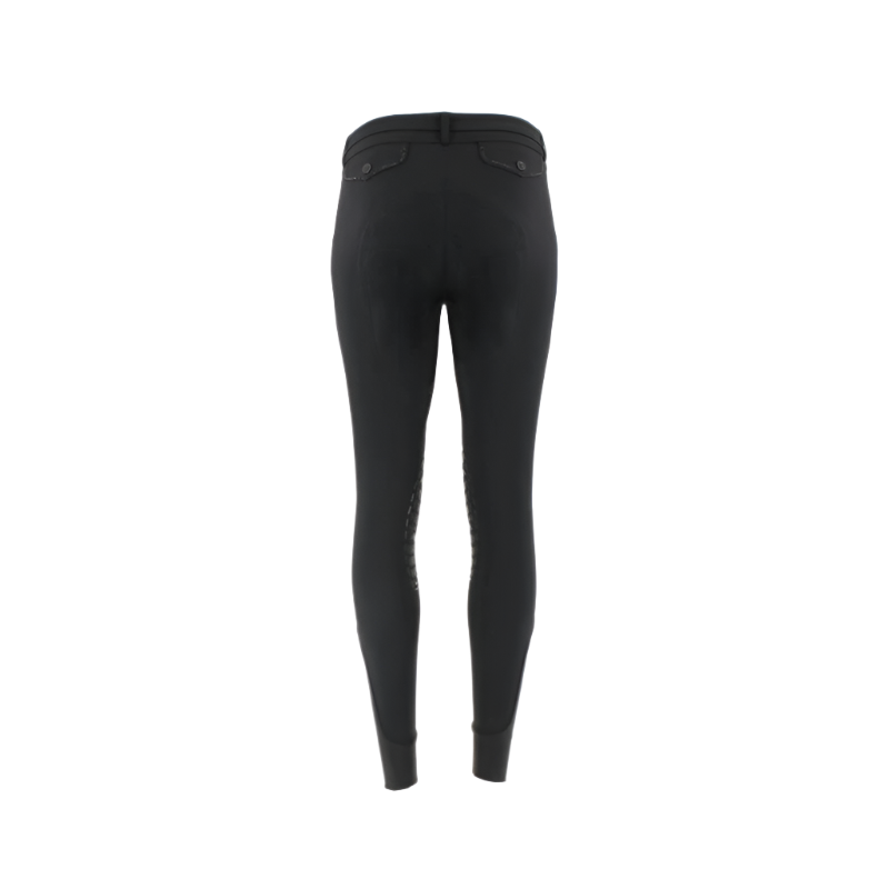 Eden by Pénélope - Pantalon d'équitation fille Élégance noir | - Ohlala