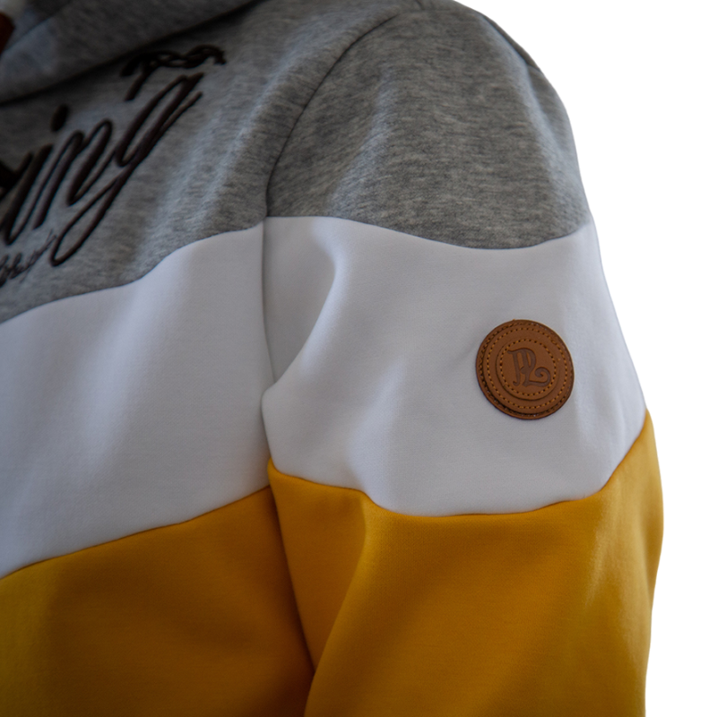 Pénélope - Sweat Artémis jaune/ blanc/ gris | - Ohlala