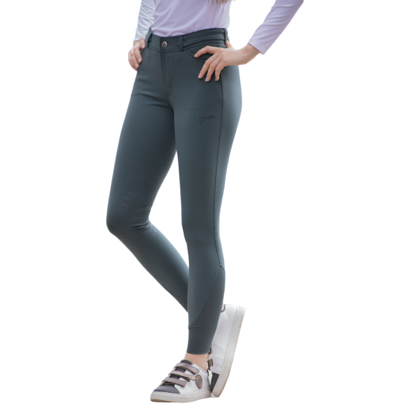 Pénélope - Pantalon d'équitation femme Elegance vert forêt | - Ohlala