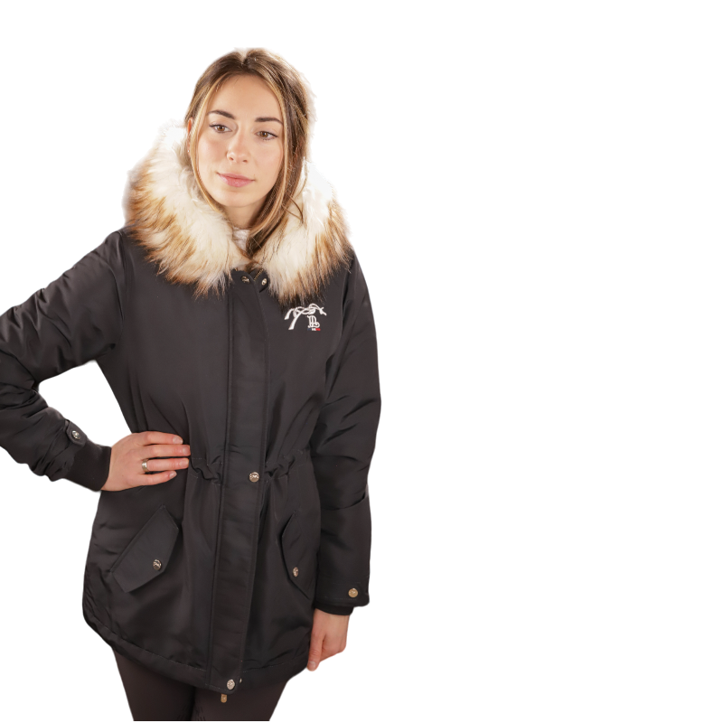 Pénélope - Parka Mega Lyon femme noir | - Ohlala