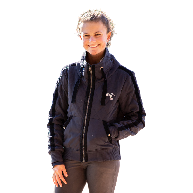 Pénélope - Blouson femme Luka marine | - Ohlala