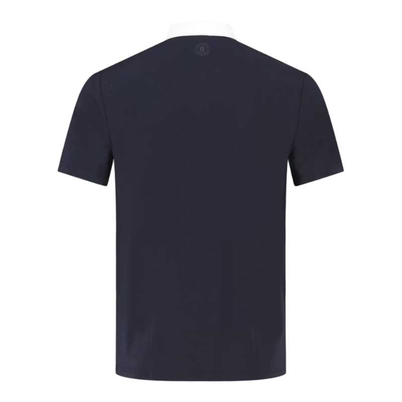 Kentucky Horsewear - Korte mouwen wedstrijd polo voor heren Classic marine