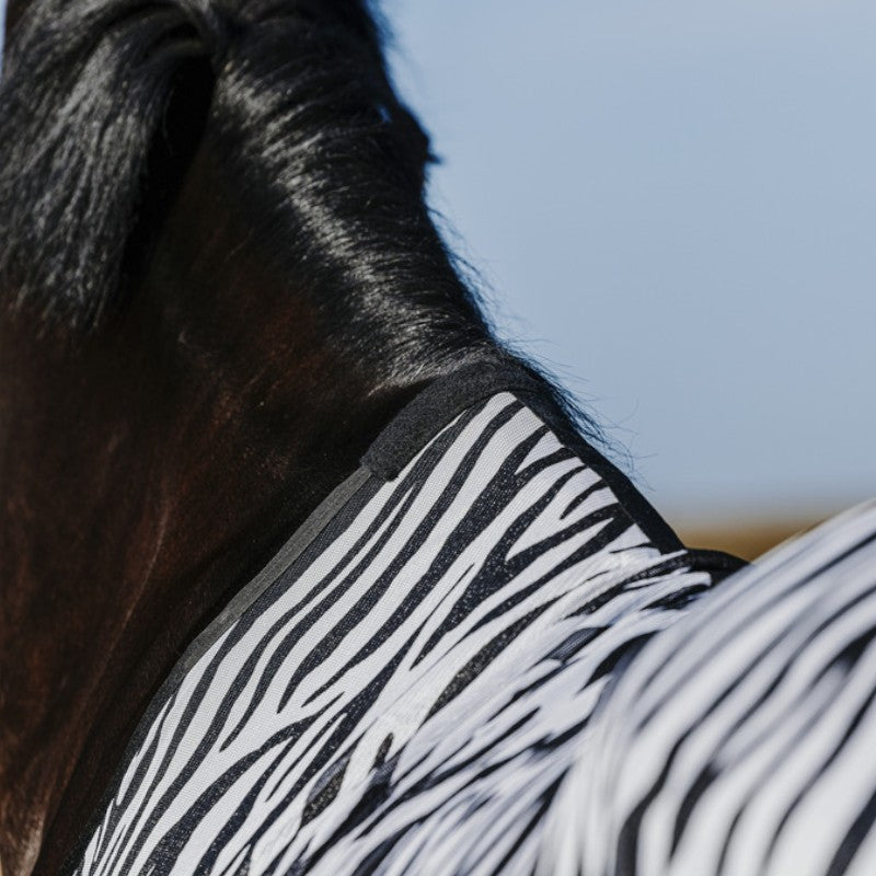 Riding World - Chemise anti-mouches mesh Belly zebre | - Ohlala