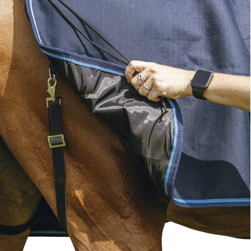 Riding World - Couverture d'extérieur Eco 600D Combo marine 220g | - Ohlala