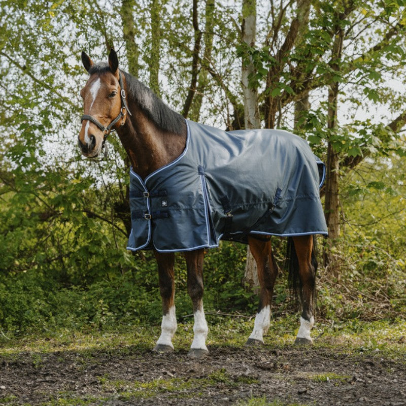 Riding World - Couverture d'extérieur Eco 1200D 0g marine | - Ohlala