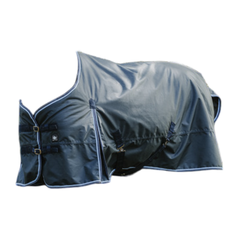 Riding World - Couverture d'extérieur Eco 1200D 50g marine | - Ohlala