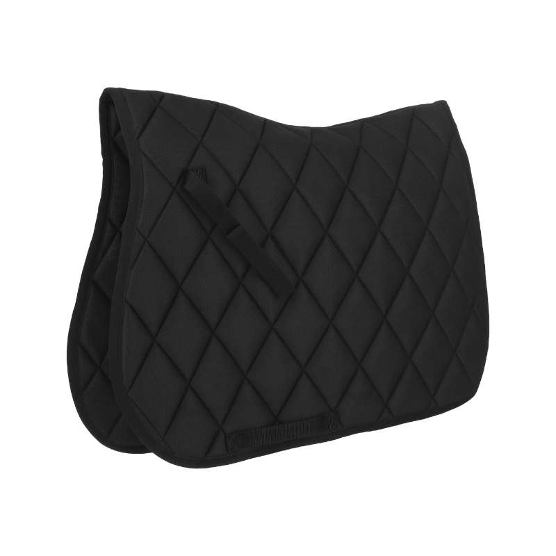 Riding World - Tapis de selle School noir | - Ohlala