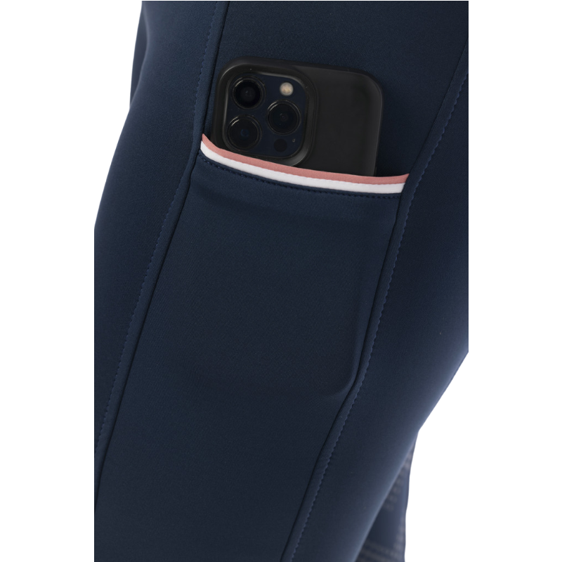 Riding World - Legging d'équitation enfant agadir marine | - Ohlala