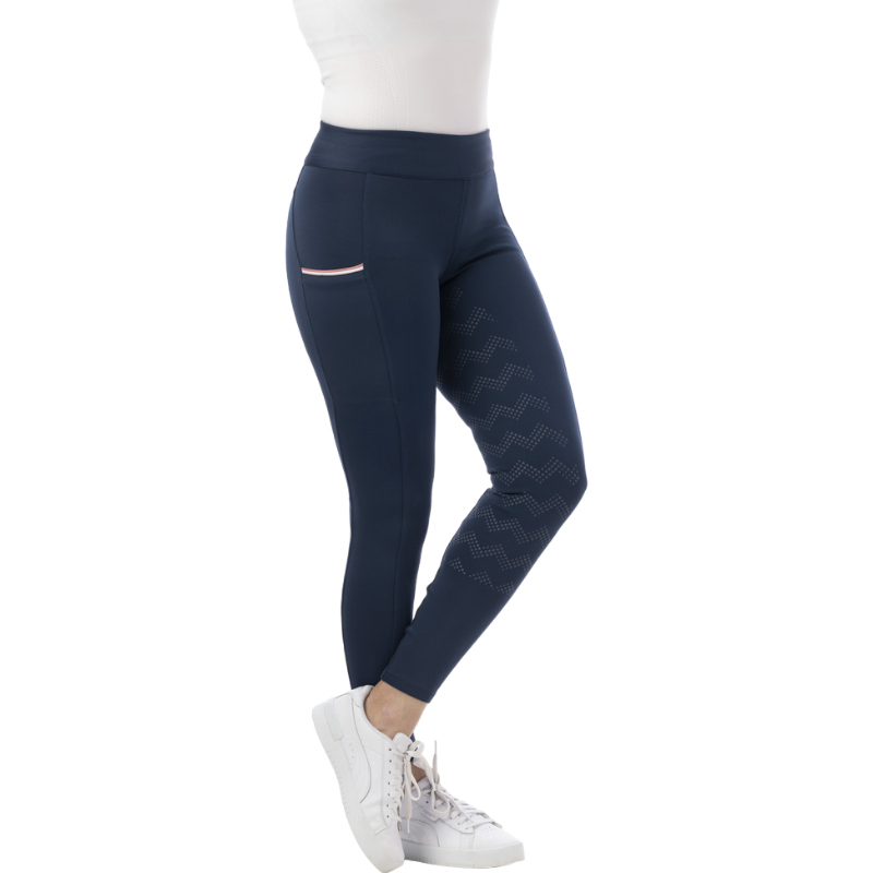 Riding World - Legging d'équitation enfant agadir marine | - Ohlala
