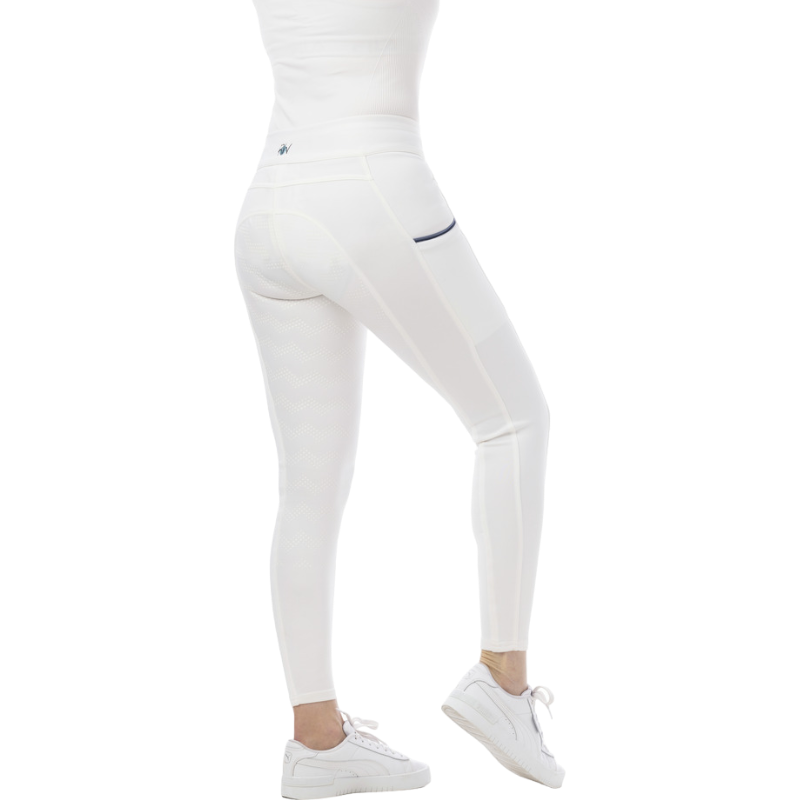 Riding World - Legging d'équitation femme agadir blanc | - Ohlala