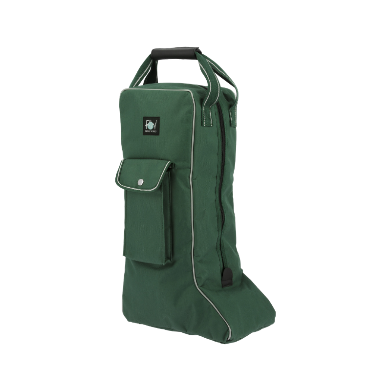 Riding World - Sac à bottes vert foncé | - Ohlala