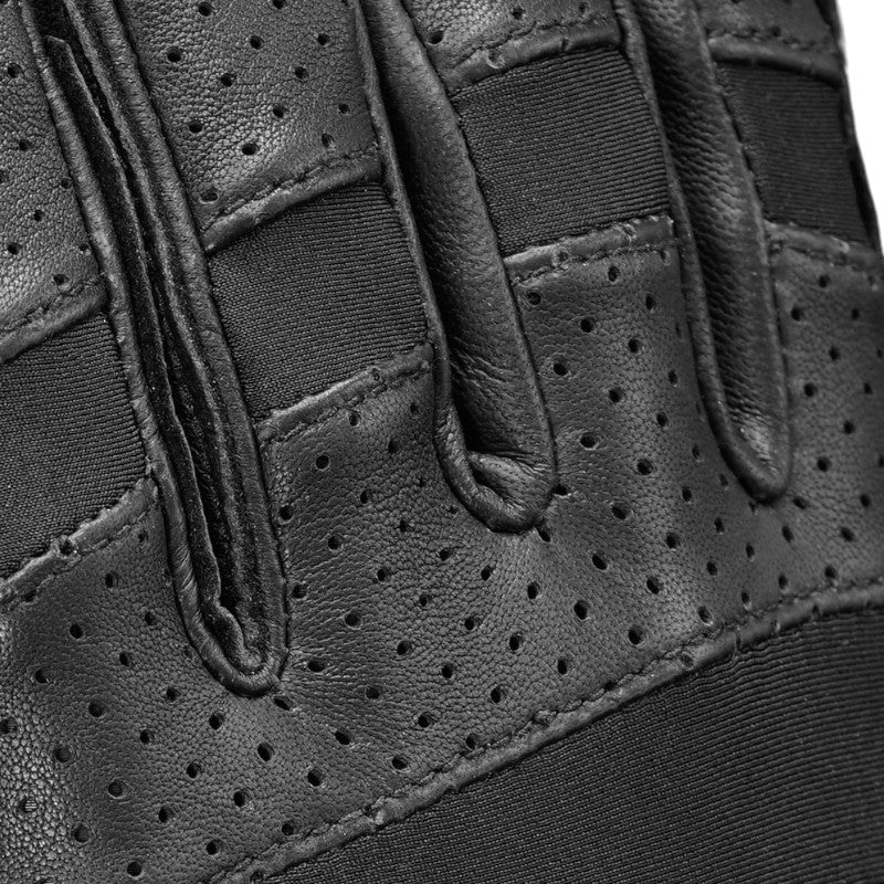 Racer - Gants d'équitation compétition cuir Ambition noir | - Ohlala