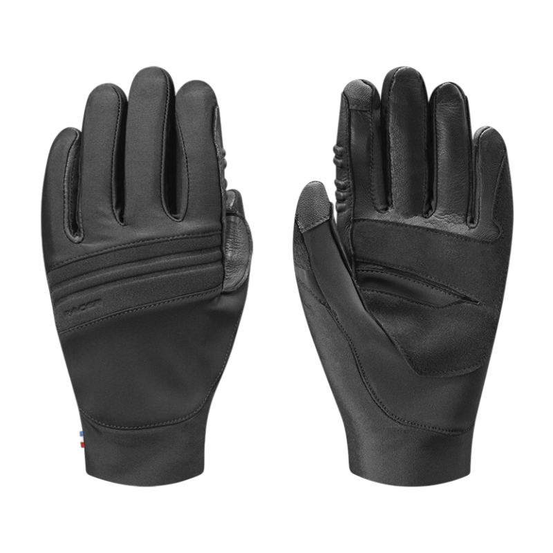 Racer - Gants d'équitation hiver Obstination noir | - Ohlala
