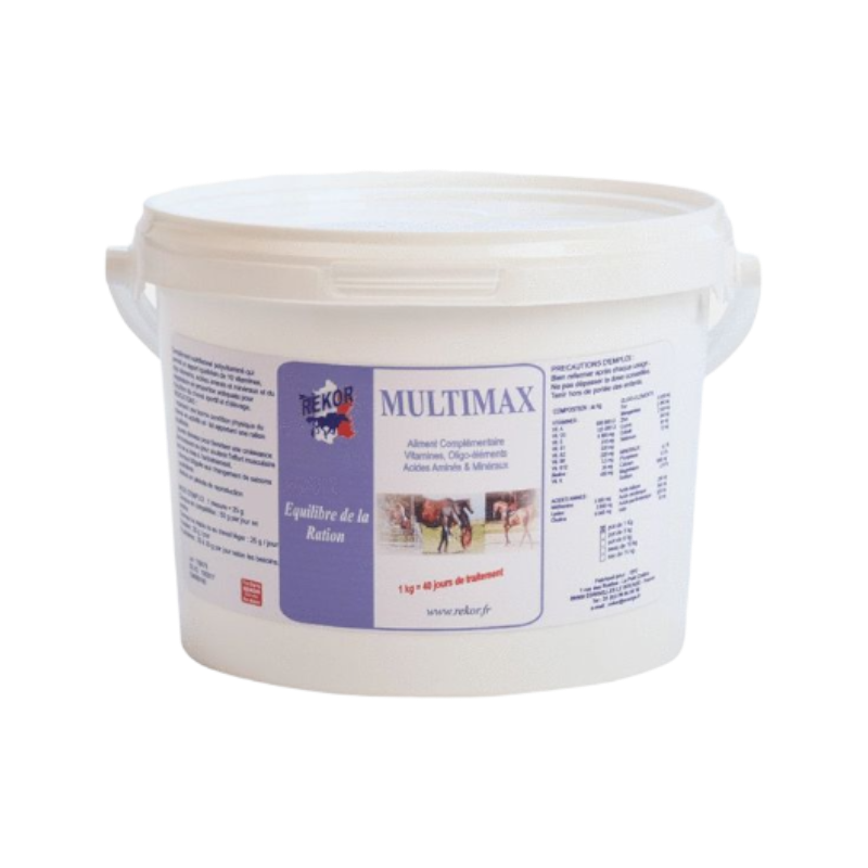 Rekor - Complément alimentaire minéraux et vitamines MultiMax | - Ohlala