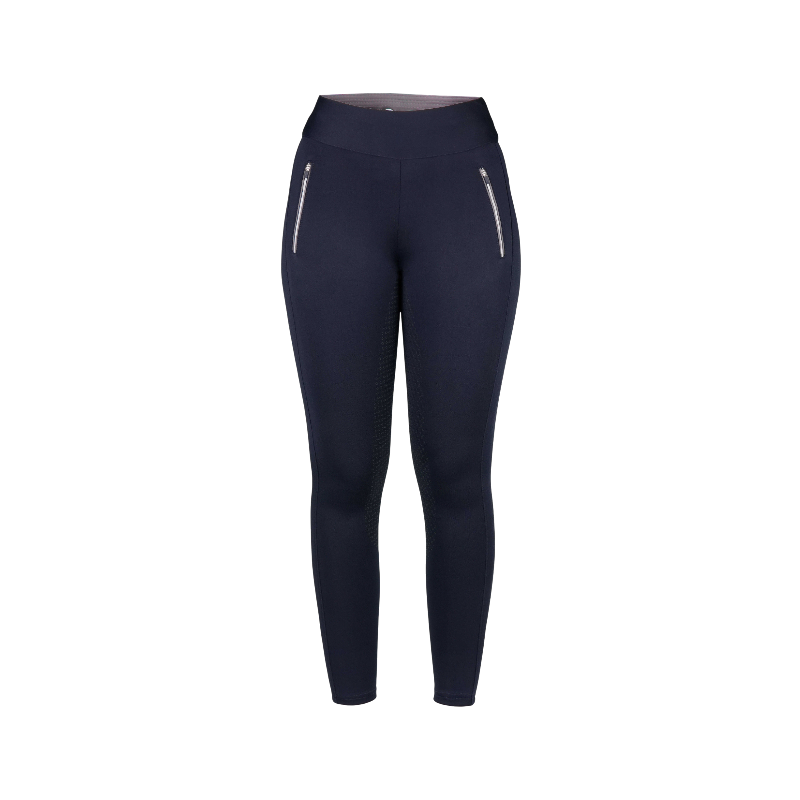 Riding World - Women's equestrian leggings Raphaelle navy