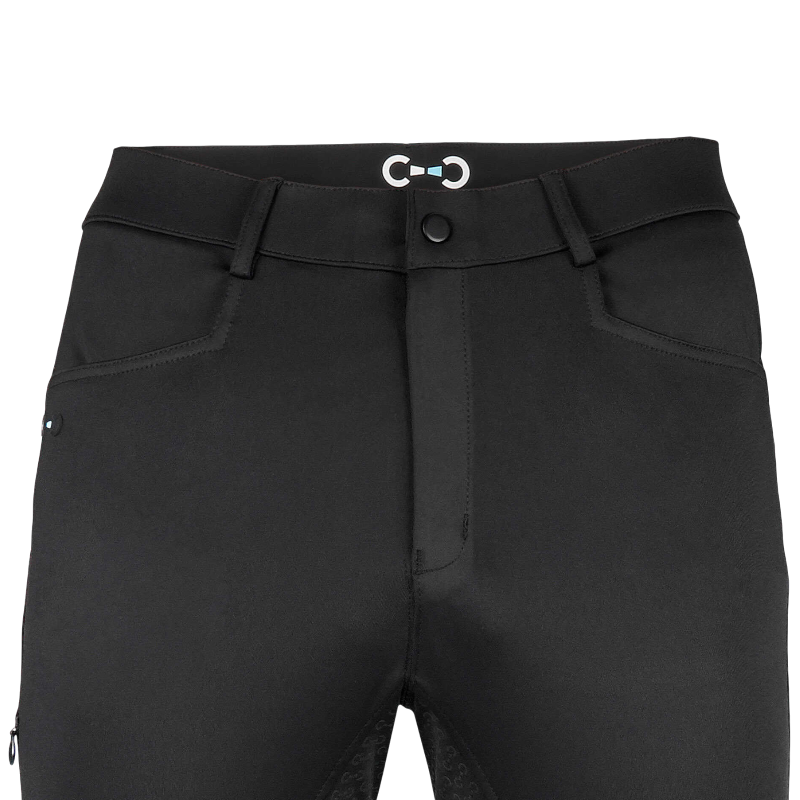 Riding World - Herren-Reithose River schwarz