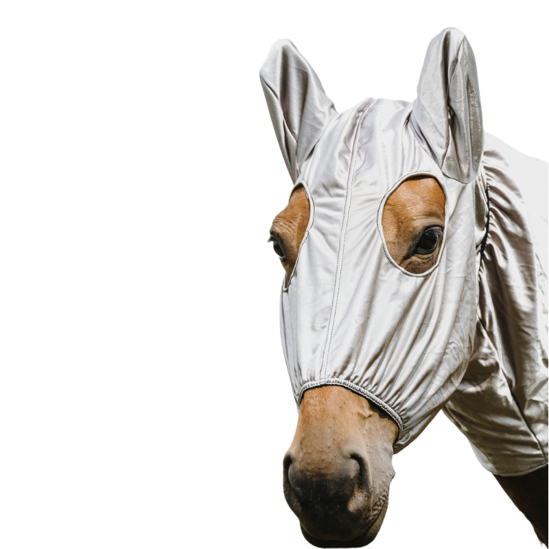 Riding World - Bonnet anti-eczéma gris | - Ohlala