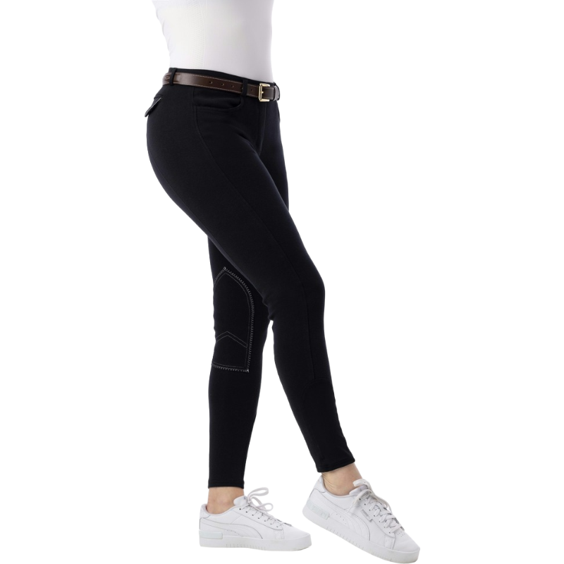 Riding World - Pantalon d'équitation femme Alexandrie noir